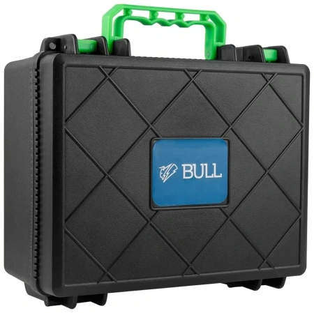 Нивелир лазерный BULL LL 3404 в чем. + аксессуары 4х360°, до 60 м, +/- 0.3 мм/м, зеленый