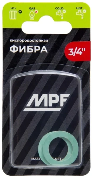 Прокладка из фибры MPF 3/4" (2 шт.), MP арт.ИС.131249