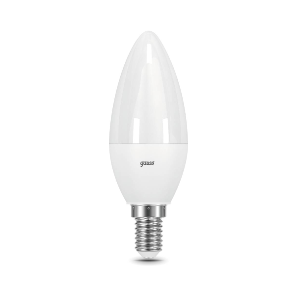 Лампа Gauss Свеча 7W E14 590 lm 6500К диммир.103101307-D