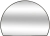 Зеркало декоративное Atmosphera Alice 90х65 см 212921A