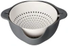 Миска-дуршлаг DH 28,5 см пластик серый DH3437-A