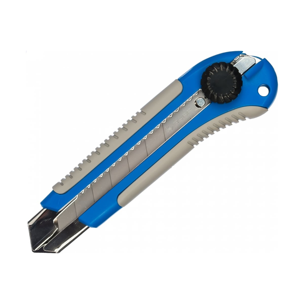 Нож ЗУБР Эксперт с выдвижными сегмент. лезвиями 25мм