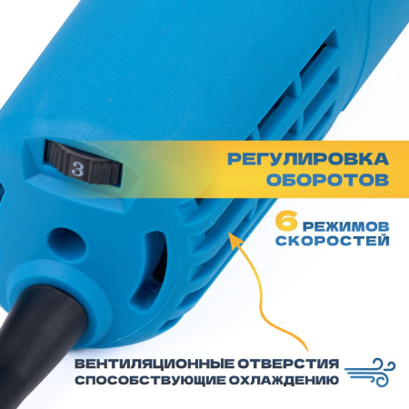 Машина углошлифовальная TULEX TG-125-0.8, 125мм, 11000 об/мин., 800Вт