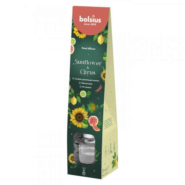 Аромадиффузор Bolsius 30 мл Sunflower & Citrus