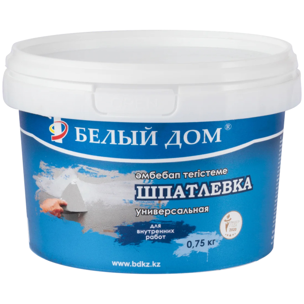 Шпатлевка Универсальная Белый Дом 0,75 кг