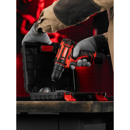 Дрель-шуруповерт аккумуляторная CDS-12, Li-Ion, 12 В// MTX