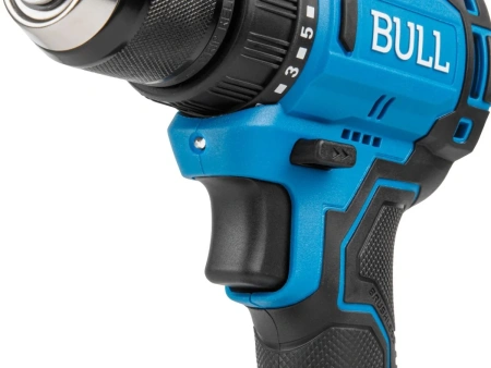 Дрель-шуруповерт аккумуляторный BULL SR 1803 в чем. XLTpro БЕСЩЕТ., 2x2 А*ч, 18 В, 45 Н*м, БЗП 10 мм
