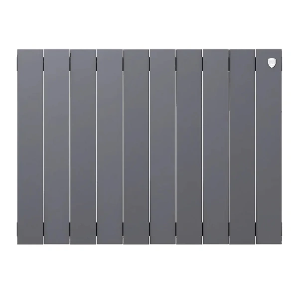 Радиатор Royal Thermo PianoForte 500 Silver Satin - 10 секц. (Новый) (биметалл)