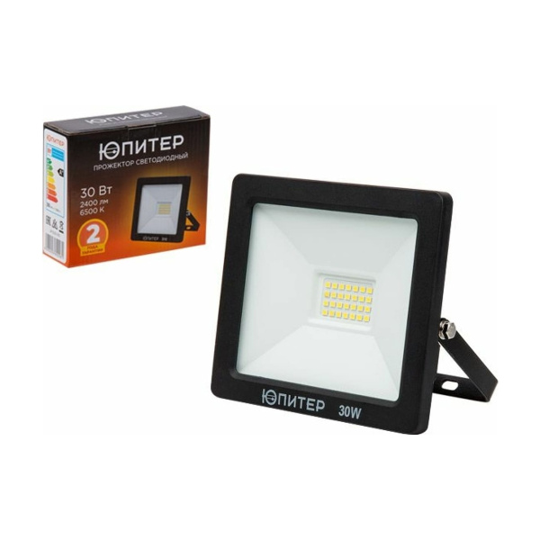 Прожектор светодиодный 30 Вт 6500K ЮПИТЕР, арт.JP1220-30