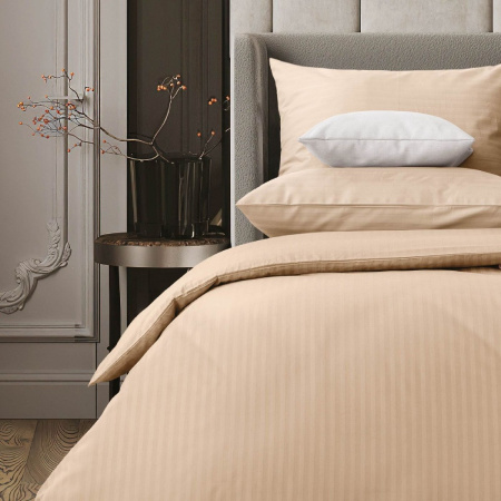 Комплект постельного белья Verossa Stripe Bronze семейный нав 50х70х2шт 70х70х2шт 747406