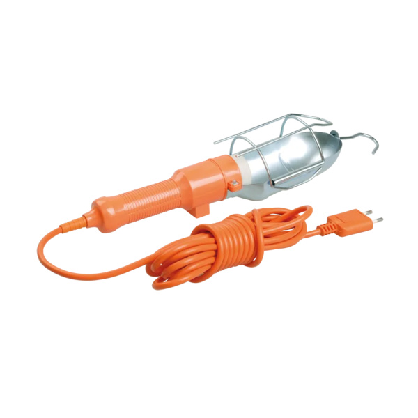 Светильник УП-1Р 2Р/10м переносной плоская вилка с выкл 2*0,75 ИЭК WSP20-10-K09