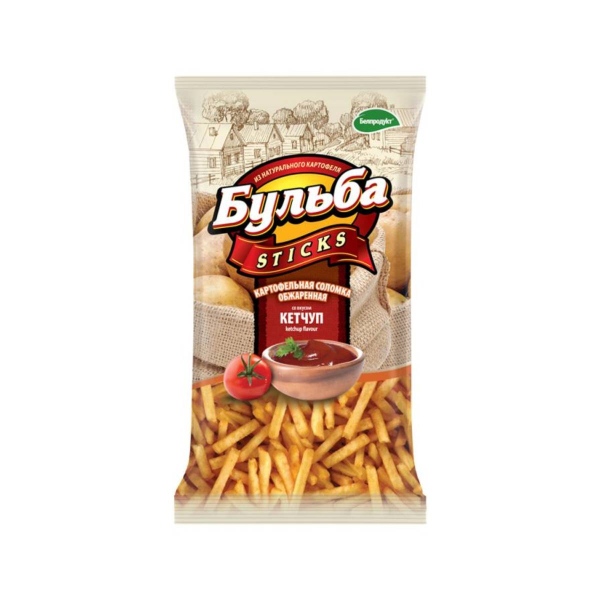 Соломка Бульба STIKS кетчуп 75гр