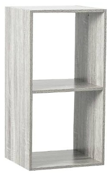 Полка деревянная 5Five 2-х ярусная  34,4х32х67,6 см серый 138967A