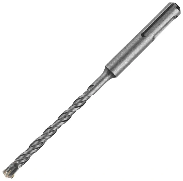 Бур по бетону TULEX 6024-160-08, 4 резца YG8C, 40 Cr-V, 46-51 HRS, хвостовик SDS-Plus, 160*8мм