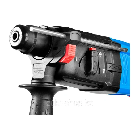 Перфоратор ЗУБР, SDS-plus, реверс, горизонтальный, 2.6Дж, 0-1100об/мин, 0-4500уд/мин, 750Вт, кейс