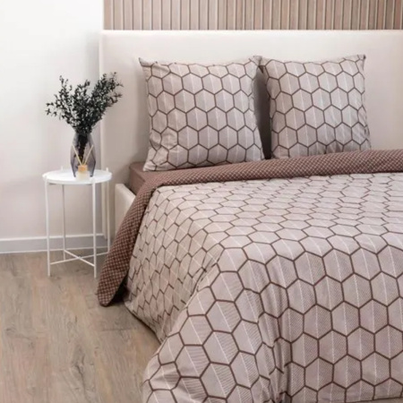 Комплект постельного белья Василиса 2 сп поплин нав 70х70 см 2 шт 70990/1