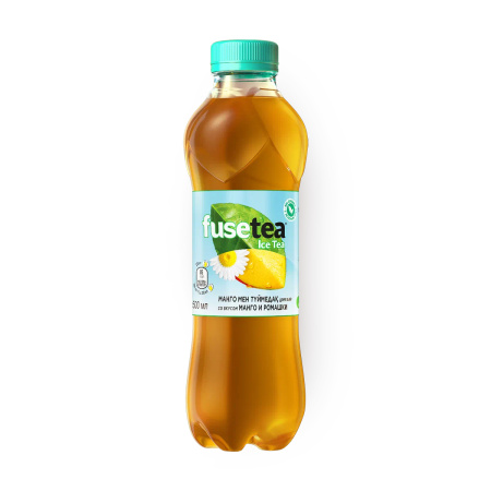 Чай холодный Fuse Tea Зеленый чай, Манго и Ромашка 0,5л пэт