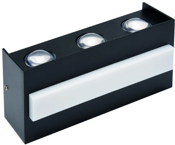 Светильник садовый 076-042-0012 12W BLACK 4200K 85-265V LED GRDN LMP