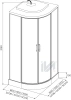 Душевая кабина IVA SC010CTG 1000*1000*2150  низкий серый поддон, тонированное стекло