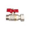 Кран шаровый FADO с накидной гайкой PN40 15 1/2"