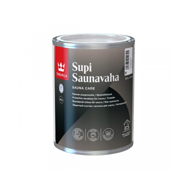 Воск для сауны SUPI SAUNAVAHA EP 0,9л