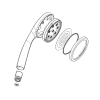 Лейка для душа Iddis SPA HOME SPA1F00i18