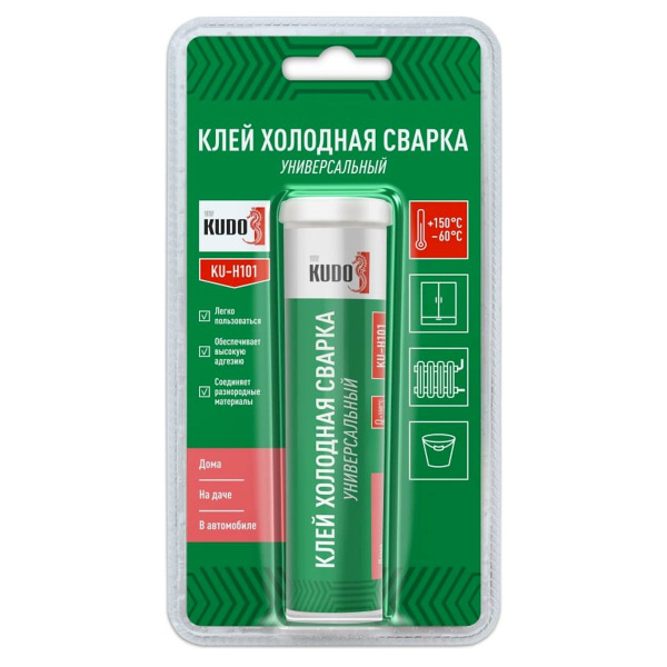 Клей холодная сварка Kudo универсальная 60 гр