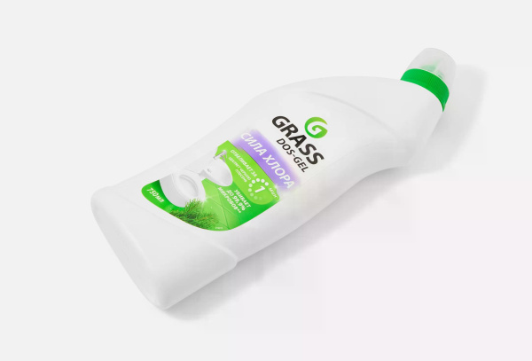Гель для туалета и ванны GRASS DOS GEL Сила Хлора 750 мл