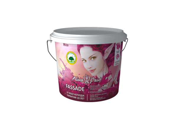 Краска водоэмульсионная, Alina Paint Fassade 14 кг, база АВ