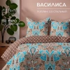 Комплект постельного белья Василиса 2,0 сп поплин нав. 70х70х2 шт 71070/1