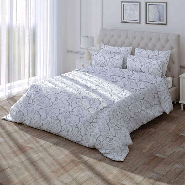 Простыня Самойловский текстиль Эколоджи 145х220 см