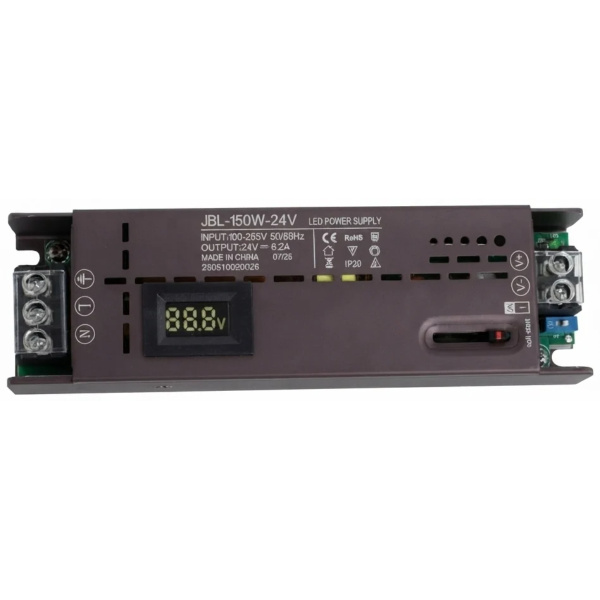 Блок питания для светодиодного оборудования (LED Power Supply) 24V-150W-IP20