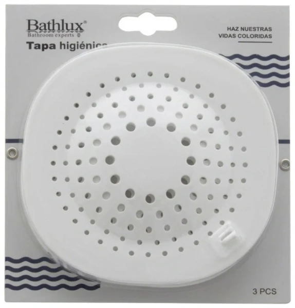 Сито для слива для ванной и раковины Bathlux 14х14 см 40513
