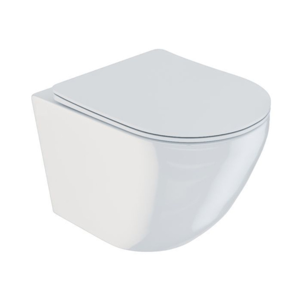 Унитаз подвесной безободковый, Alba, CETUS, 3701