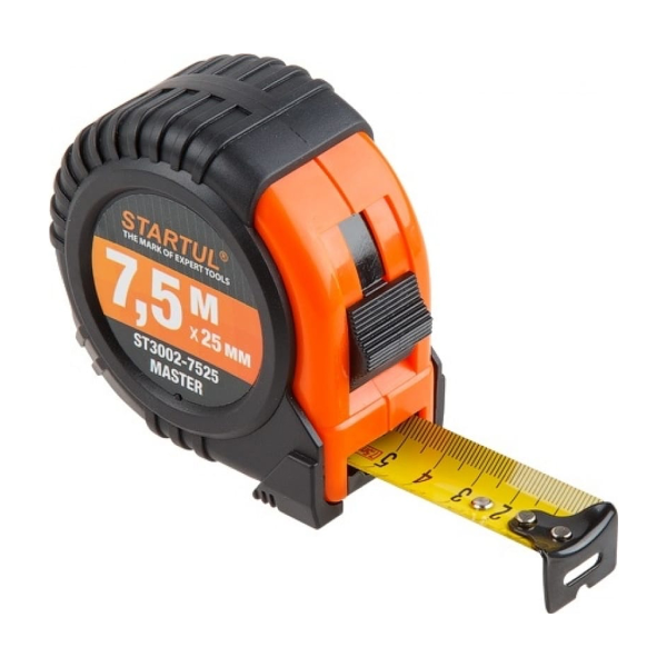 Рулетка  7,5м/25мм STARTUL MASTER (ST3002-7525), арт.ST3002-7525